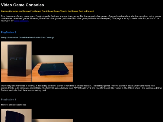 console screenshot