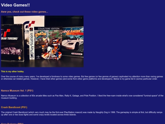 games screenshot