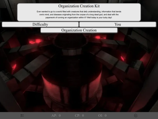 Organization Creation Kit screenshot