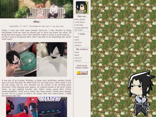 blog screenshot