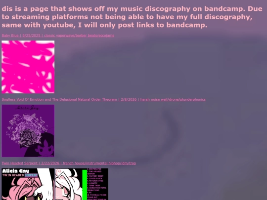 music-releases screenshot