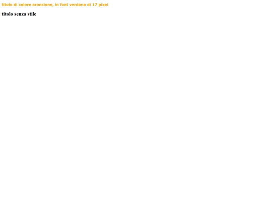 Pagine/CSSincorporati screenshot