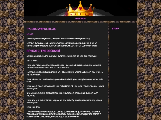 blog.TSB screenshot