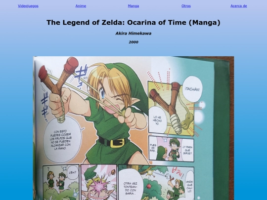 manga/oot screenshot