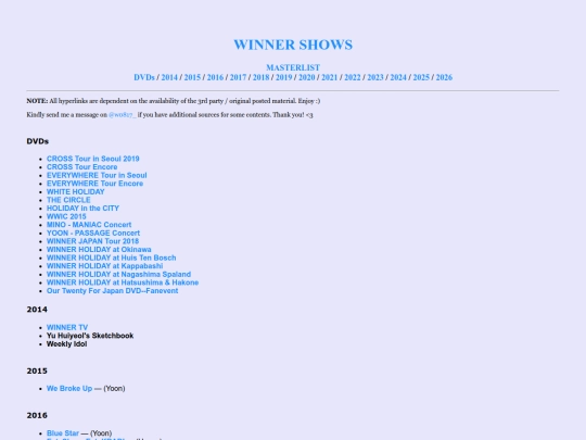 winnershows screenshot