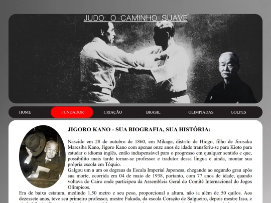 projeto saborrr site/fundador screenshot
