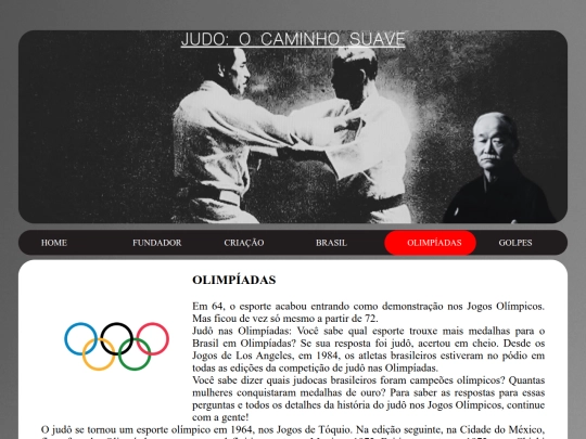 projeto saborrr site/olimpiadas screenshot