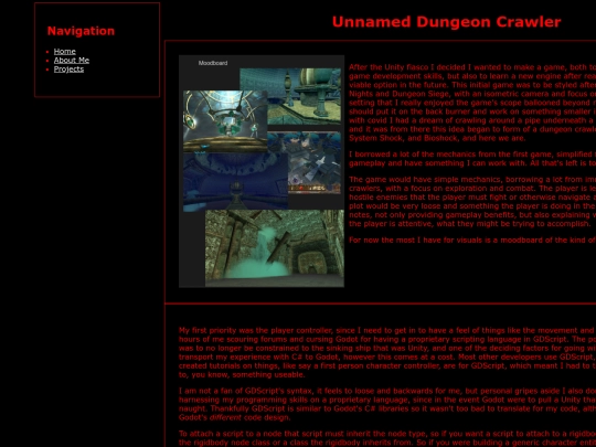 Projects/dungeoncrawler screenshot