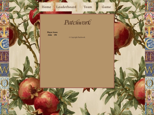 html/leaderboard screenshot