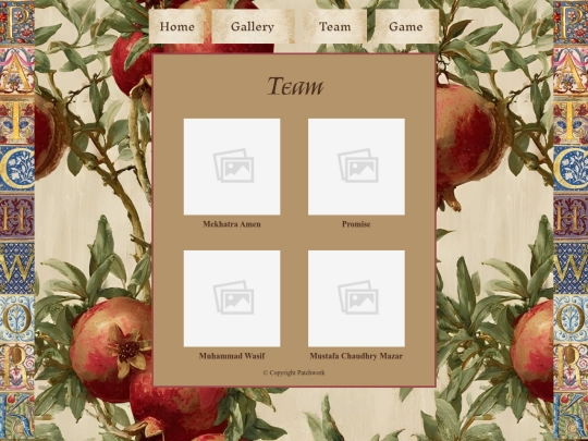 html/team screenshot