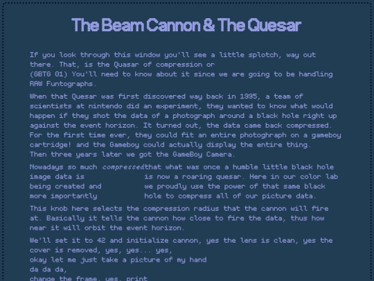 quesar screenshot