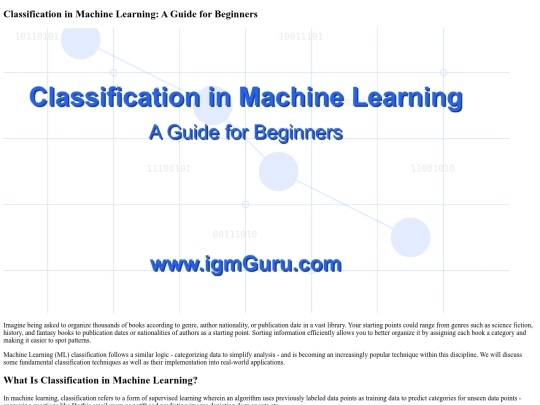 classification-in-machine-learning-guide-for-beginners screenshot