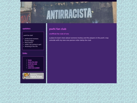 hockeyfanclub screenshot