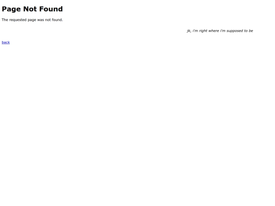 not_found screenshot