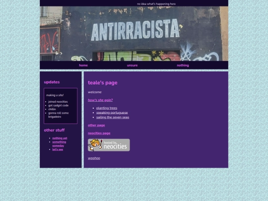 testing123 screenshot