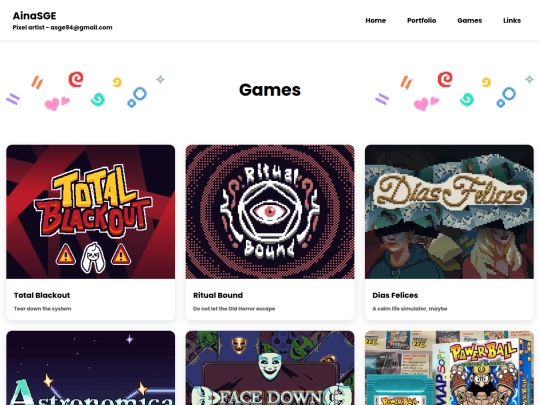 games screenshot