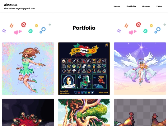 portfolio screenshot