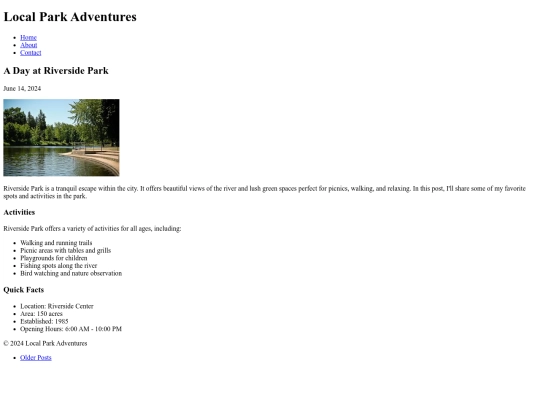 blog1 screenshot