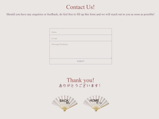 contactform screenshot