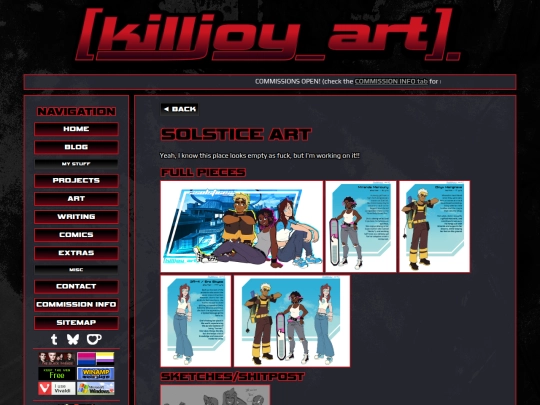 art/solstice screenshot