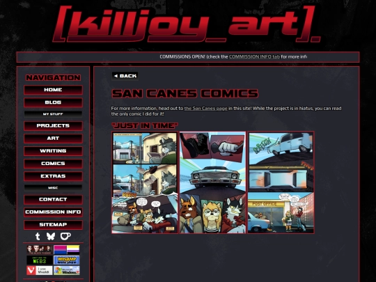 comics/sancanes screenshot