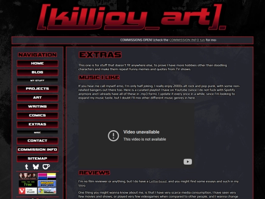 extras screenshot