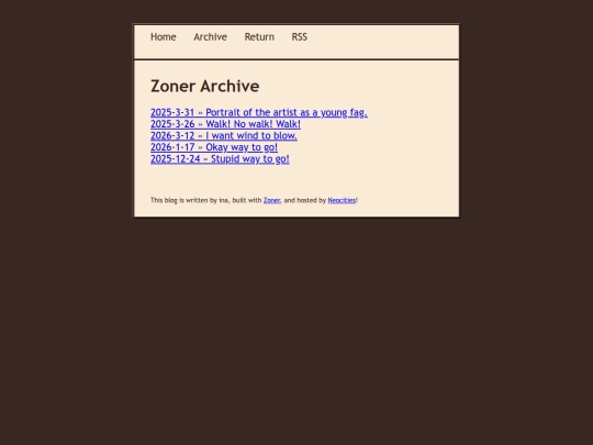 blog/archive screenshot