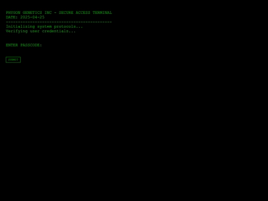 PhygonINCTerminal screenshot