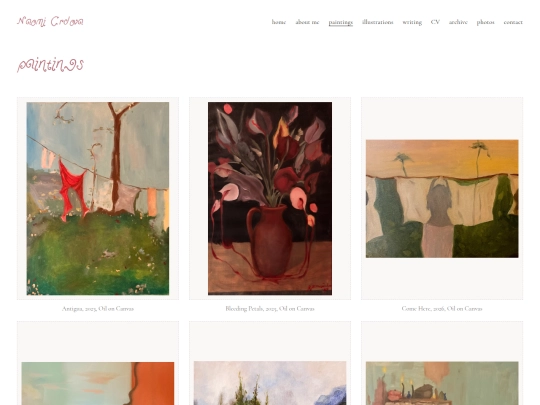 paintings screenshot
