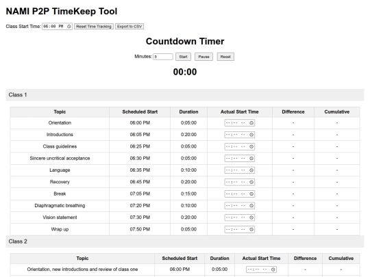 timelog screenshot