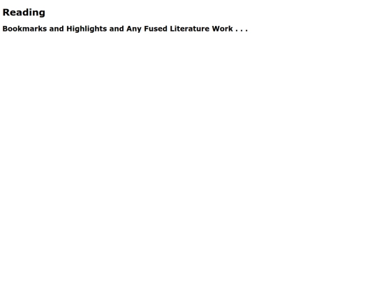 Reading screenshot
