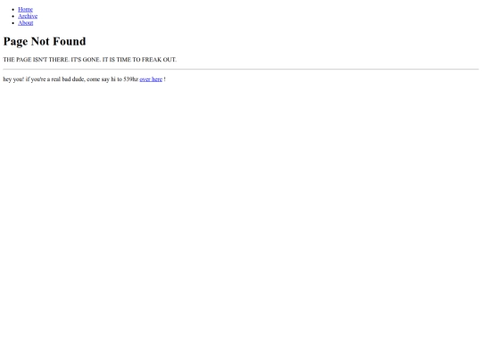 not_found screenshot