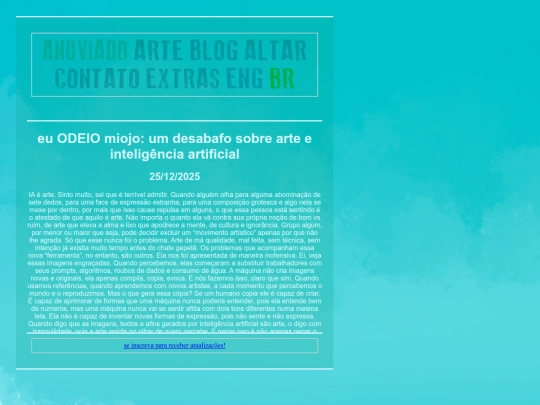 blog screenshot