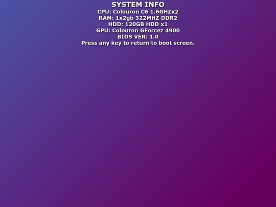 bios screenshot