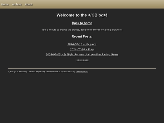 blog screenshot