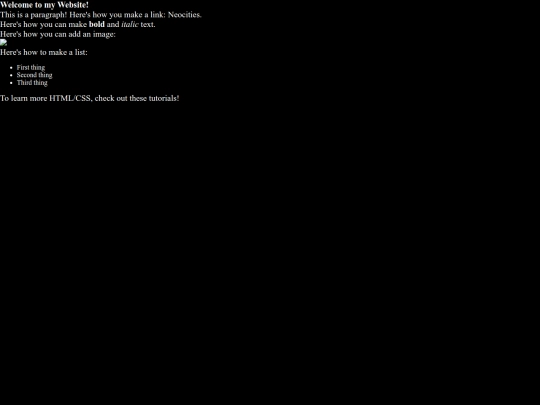 example screenshot