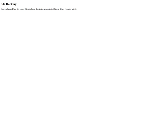 projects/3ds hacking/main screenshot