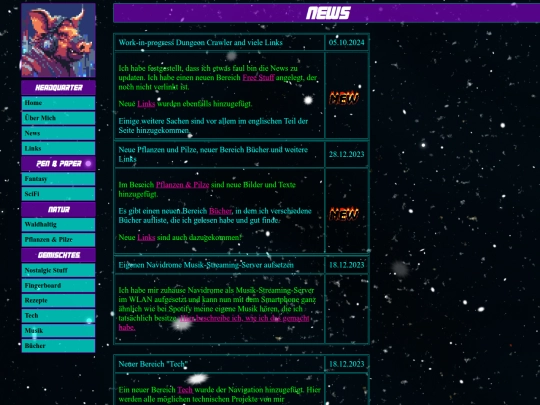 de/news screenshot