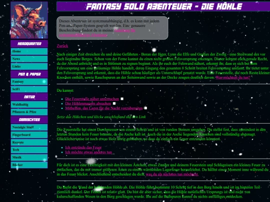 de/pen_and_paper/fantasy_solo/spidercave screenshot