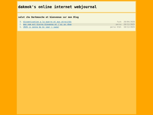 blog screenshot
