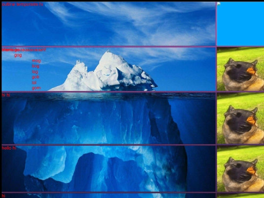 iceberg screenshot