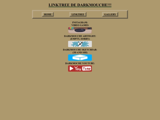linktree screenshot