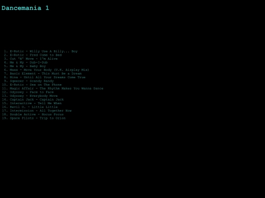 dancemania/tocp-4002 screenshot