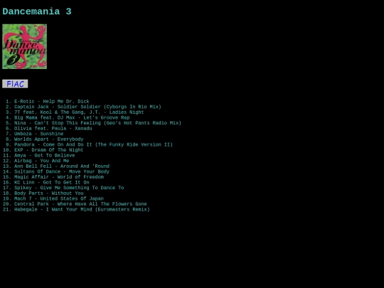 dancemania/tocp-4020 screenshot