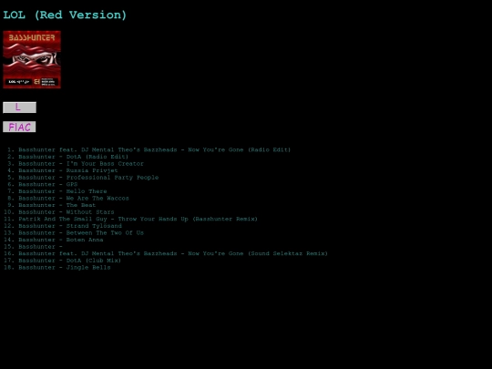 trance/UL-1659 screenshot