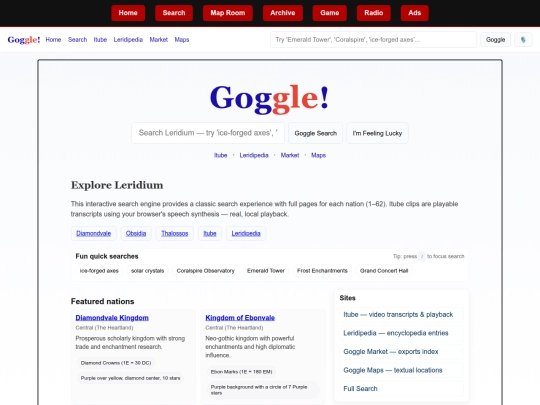 goggle screenshot