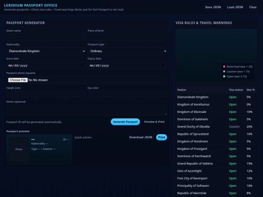 passport screenshot