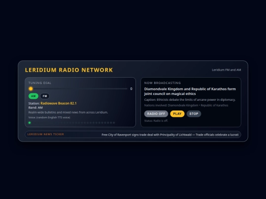 radio screenshot