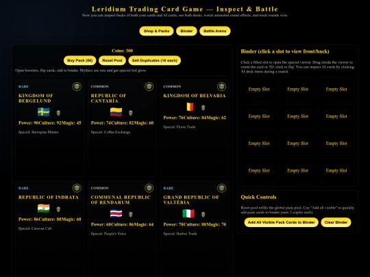 tcg screenshot