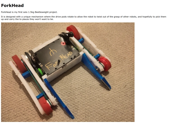 robots/forkhead screenshot